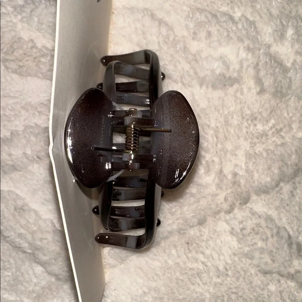 aerie Black Tan Marble Octopus Claw Hair Clip